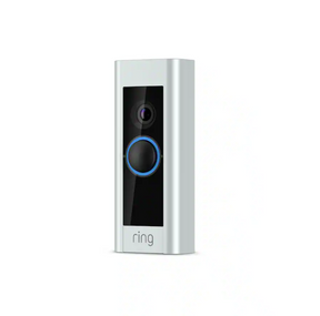 Sonerie inteligentă Ring, Alexa, video HD, microfon și difuzor integrate, Argintie, cu fir