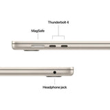 MacBook Air 15.3" Retina/Apple M5 (CPU 10-core, GPU 10-core, NeuralEngine16-core)/24GB/512GB - Starlight - INT KB (No Adapter) - 2026 (CTO from MDVD4RO/A)