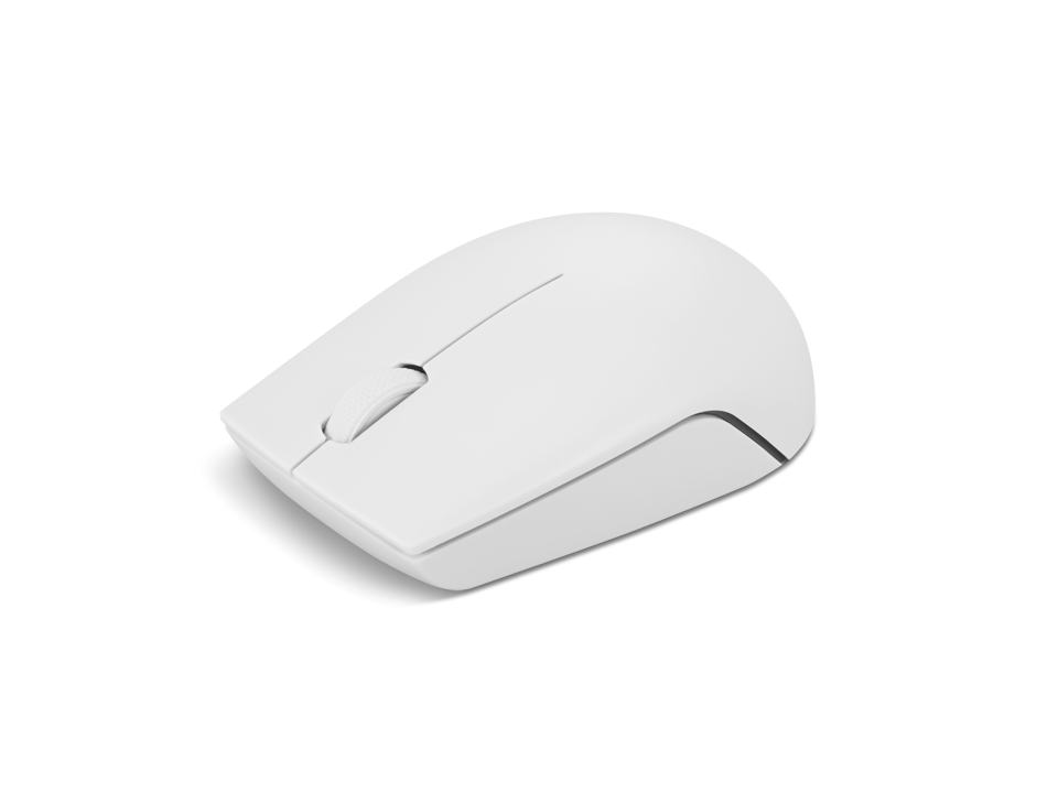 Mouse wireless Lenovo 300, Cloud Grey, Rezolutie (dpi): 1000 dpi, Butoane/rotite: 3, Interfata mouse: Wireless, Tehnologie: Wireless, Interfata receiver: dongle USB 2.4GHz, Dimensiune (mm): 97.91 x 57.99 x 32.53 mm, Greutate: 52g