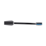 HUB USB Trust Halyx, USB-A la 4 x USB-A 3.2 Gen 1, dimensiune cablu 10cm, din aluminiu, argintiu
