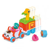 VEHICUL DE SALVARE CU REMORCA COLORATA, DINO, JURASSIC WORLD, TOMY