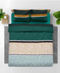 Lenjerie dubla 100% bumbac,4 piese, Deco