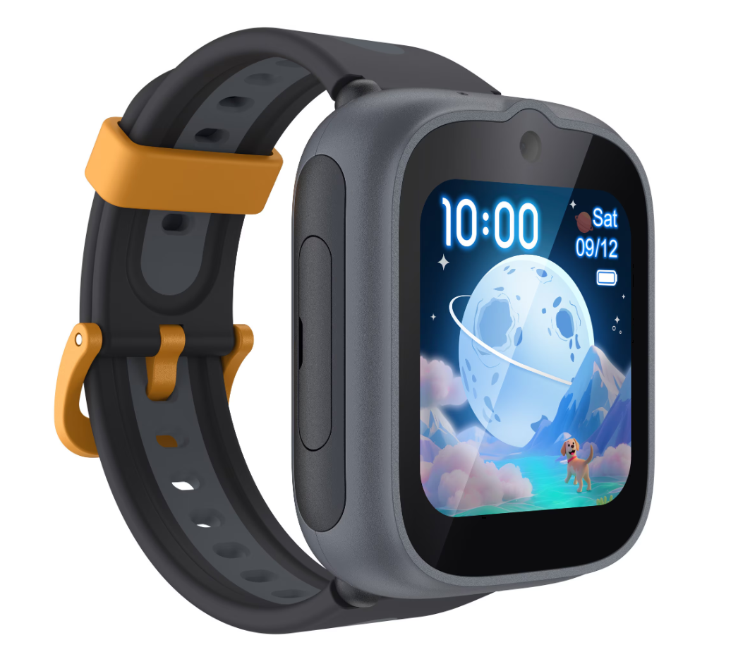 Ceas SmartWatch pentru copii TCL MOVETIME Kids Watch MT48, 1.68", 4G, GPS, IP68 2ATM, Camera 2MP, Nebula Grey