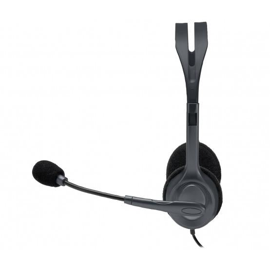 Casti Head-band Logitech H111, Wired, Negru