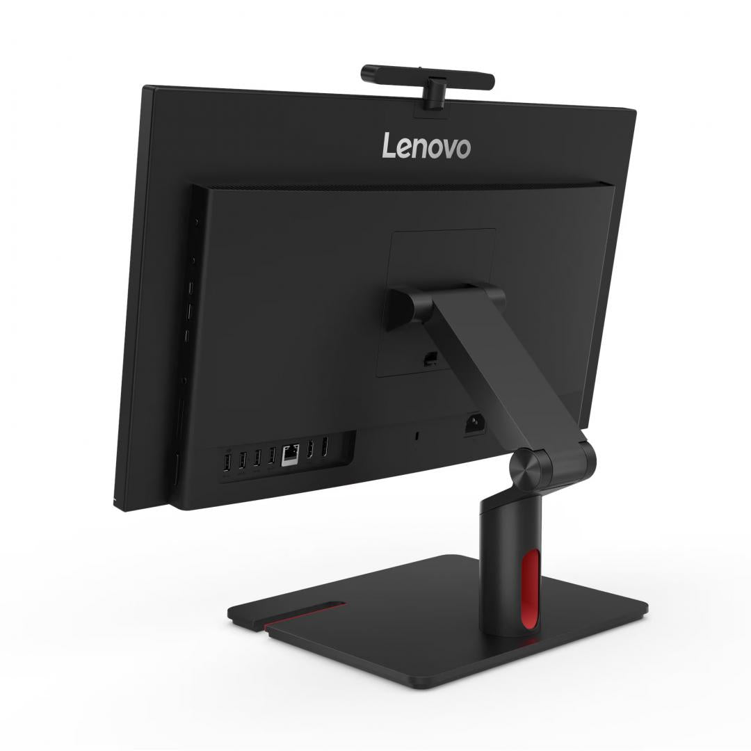 Lenovo ThinkCentre M90a Gen 6 AIO (24 inches), Intel® Core Ultra 7 265, 20C (8P + 12E) / 20T, Max Turbo up to 5.3GHz, 30MB, RAM 1x 16GB SO-DIMM DDR5-5600, SSD 512GB SSD M.2 2280 PCIe® 4.0x4 Performance NVMe® Opal 2.0, Video: NVIDIA® GeForce RTX™ 4050 6GB GDDR6, Optic: None, Card reader: 3-in-1 Card