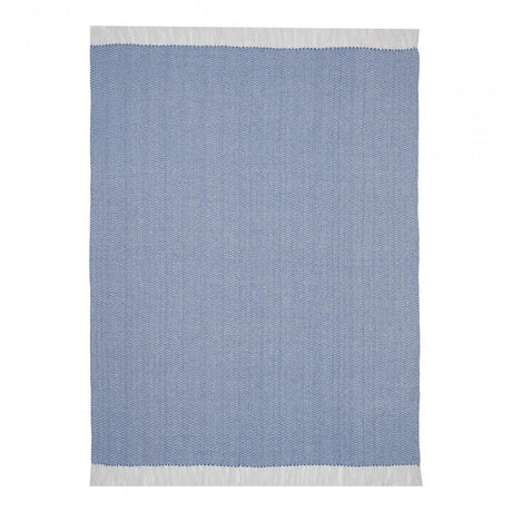 CUVERTURA PLED 160X200 CM ZIG BLUE
