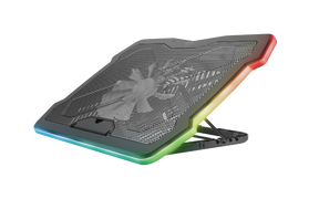 Stand racire Laptop Trust GXT 1126 Aura Multicolour-illuminated, negru