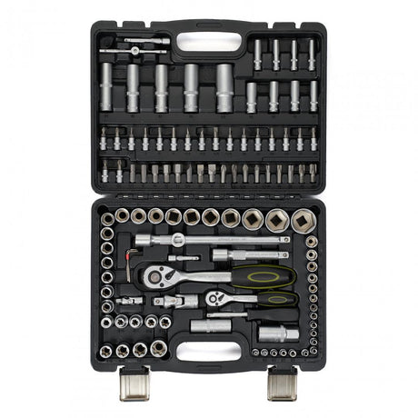 HR TRUSA 108 PIESE  1/4"&1/2" CR-V