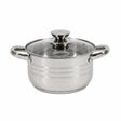 SEMIOALA INOX+CAPAC, 18X10.5 CM, 2.5 L, MYRA, COOKING  BY HEINNER