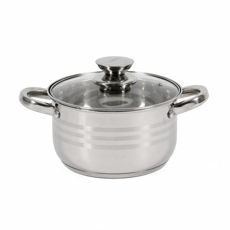 SEMIOALA INOX+CAPAC, 18X10.5 CM, 2.5 L, MYRA, COOKING  BY HEINNER