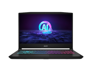 Laptop MSI Gaming Katana A15 AI B8VE-631XRO, 15.6" FHD (1920x1080), 144Hz, IPS-Level, AMD Ryzen™ 9 8945HS Processor with AMD XDNA™ a rchitecture, video dedicat NVIDIA GeForce RTX 4050 Laptop GPU 6GB GDDR6, RAM DDR5 8GB*2 (5600)MHz, SSD 512GB NVMe SSD PCIe Gen4, no ODD, No Card reader, 2x 2W Speaker