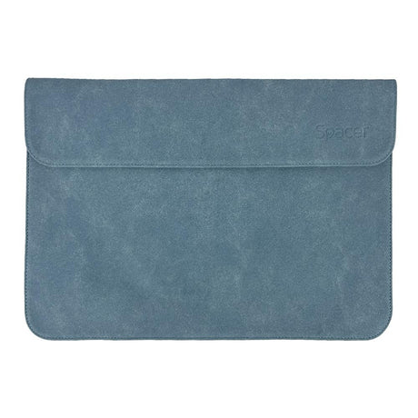 HUSA SPACER, pt. notebook slim de max 15.6″, 1 compartiment, piele sintetica, albastru