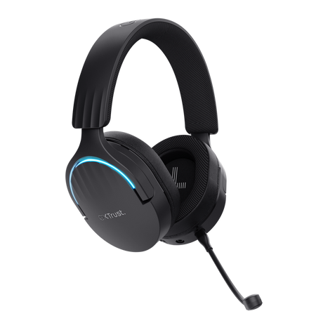 Casti gaming Trust GXT 491P Fayzo cu fir, interfata USB 2.0, frecventa de raspuns 20 Hz - 20.000 Hz, sensivitate 100 dB, negru