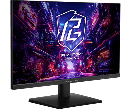 Monitor Commercial ASRock Phantom Gaming PG27QFT1B, 27", 2560 x 1440 pixeli, Black, 2 ani Garantie