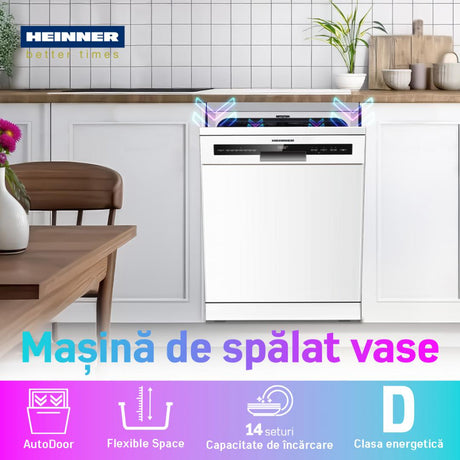 MASINA DE SPALAT VASE HEINNER HDW-FSM60714AWD+++