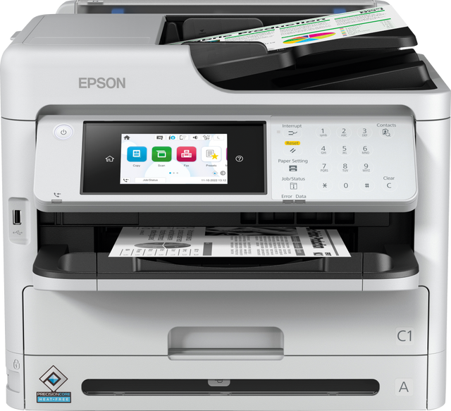 Multifunctional inkjet EPSON WorkForce Pro WF-M5899DWF, format A4, Monocrom, Duplex, USB + LAN + Wi-Fi