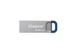 Memorie USB Kingston DataTraveler Kyson 512GB, USB 3.2, Argintiu