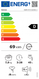 MASINA DE SPALAT RUFE HEINNER HWM-VT1712CHD++