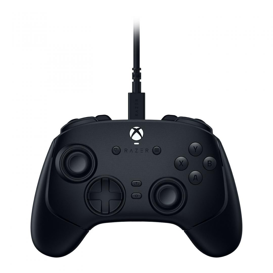 Controller cu fir Razer Wolverine V3 Tournament Edition, compatibil XBOX & PC, butoane de actiune mecanice Razer Mecha Tactile, butoane analogice Anti-drift Hall, lungime cablu 3m, interfata USB-C la USB-A, negru