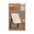 Proiector LED OSRAM FLOODLIGHT ESSENTIAL, 10W, 220-240V, 900 lm, lumina neutra(4000K), IP65, 13.2x2.8x8.3cm, aluminiu, Negru