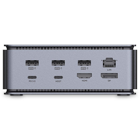 Docking station Lindy DST-Pro USB4, USB Type-C, 100W, Gri, 2 ani Garantie