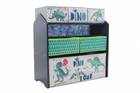 Dulap depozitare jucarii Dinozauri