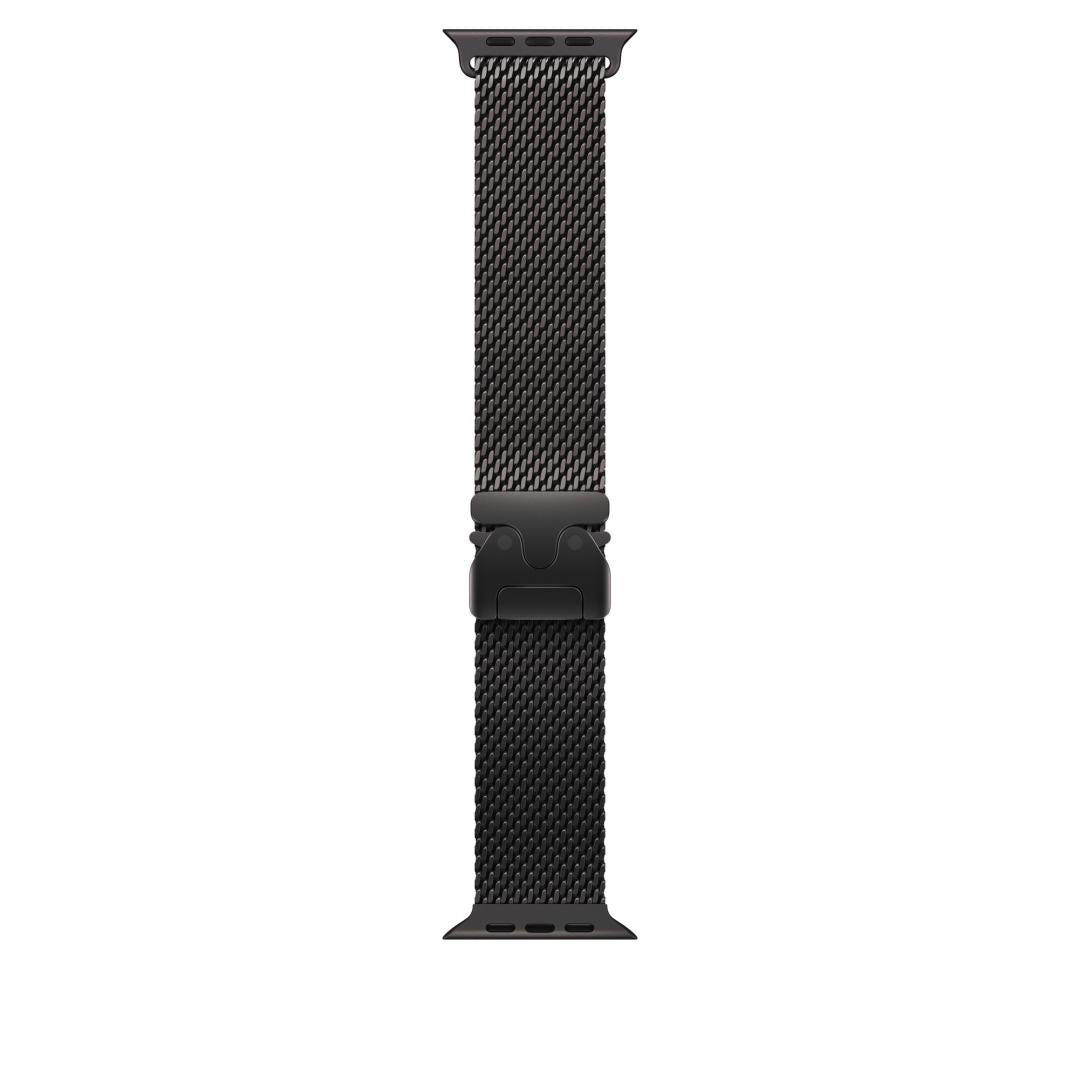 49mm Black Titanium Milanese Loop - Small