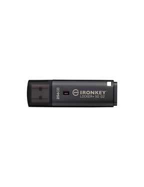 Memorie USB Kingston IronKey Locker+ 50 G2 256 GB, USB Type-A, Negru