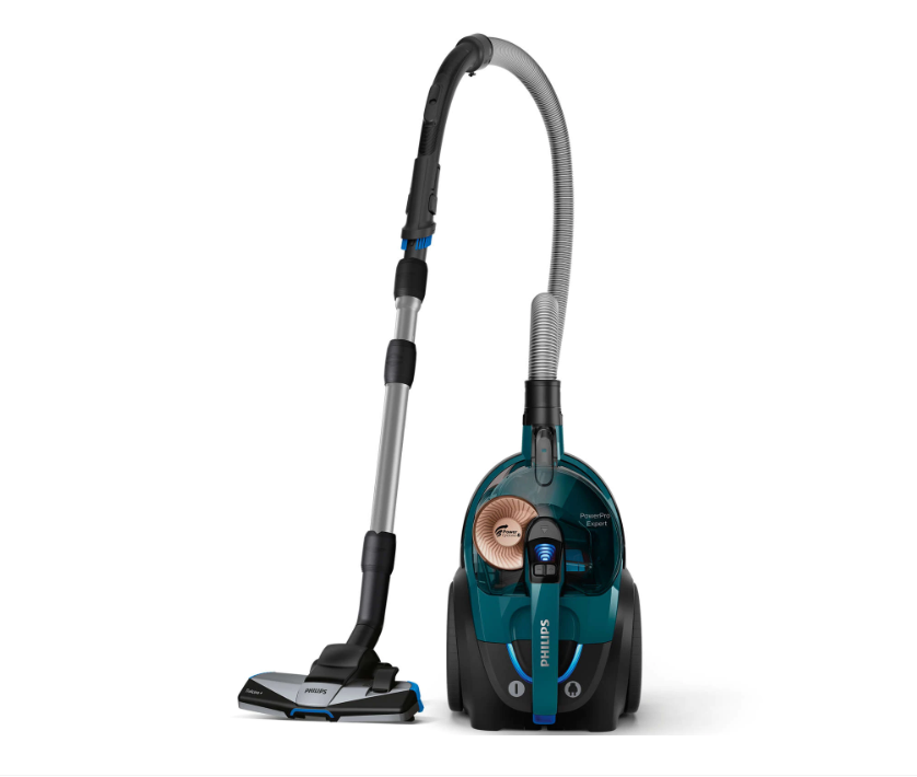 Aspirator fara sac Philips PowerPro Expert FC9744/09, 900 W, TriActive+, Eficienta energetica A+, Tub Telescopic, Verde