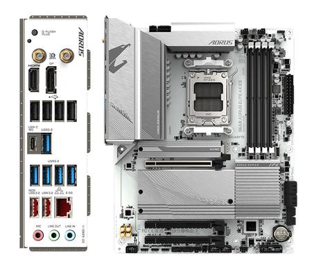 Placa de baza Gigabyte B650 AORUS ELITE AX ICE AM5