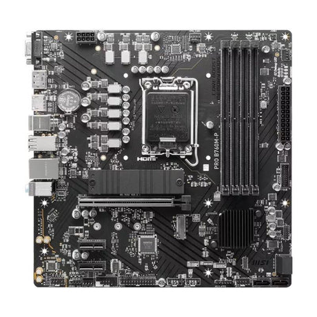 Placa de baza MSI PRO B760M-P LGA1700