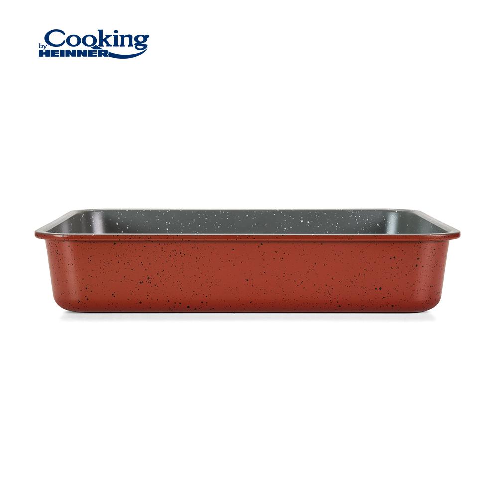 TAVA CUPTOR ACOPERIRE CERAMICA, 35X26X7 CM, ANCA, COOKING BY HEINNER