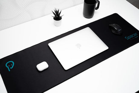 MOUSE PAD SPACER SP-PAD-GAME-B-BK, cauciuc si material textil, 900x300x3mm, negru
