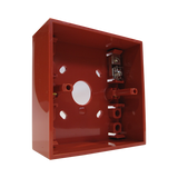 Honeywell Baza pentru montaj aparent buton Morley-IAS, culoare rosie; Dimensiuni: 87x93x32mm; Greutate: 0.080g