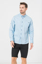 CAMASA CASUAL BARBATI LIGHT BLUE XXL