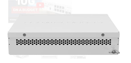 MIKROTIK, CSS610-8G-2S+IN 8G, 2 SFP+ Port , Indoor Switch 64kb Flash, Pasive POE, Dimensiuni: 200 x 167 x 46 mminterfata: 8 x 10/100/1000, 2 x SFP+, IP20, POE in- 12-57 V, consum maxim 5w.