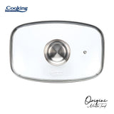 TAVA ROASTER DIN ALUMINIU TURNAT + CAPAC 39 X 22.5 X 11 CM, 5.3L, NICOLAI TAND, ORIGINI, COOKING BY HEINNER