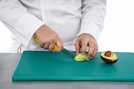 CUTIT DEZOSAT PROFESIONAL 18 CM, GALBEN, CHEF LINE, COOKING BY HEINNER