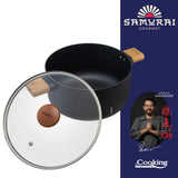 SEMIOALA ALUMINIU + CAPAC 28X14 CM, 7.8 L, RIKITO WATANABE, COOKING BY HEINNER