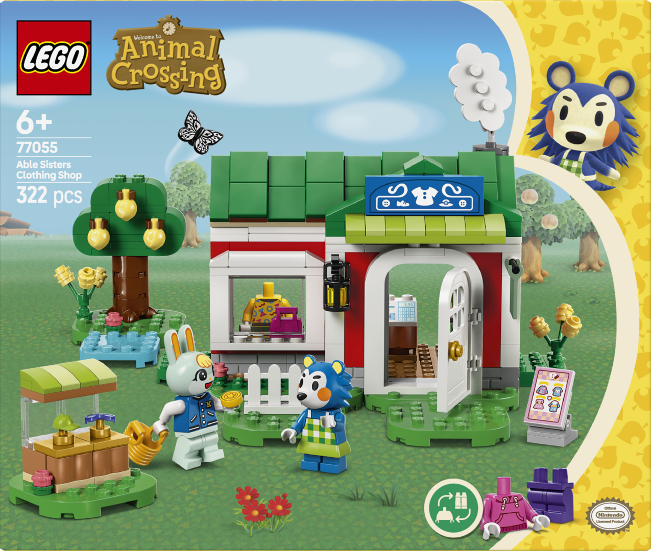 MAGAZIN DE HAINE DETINUT DE ABLE SISTERS, LEGO77055