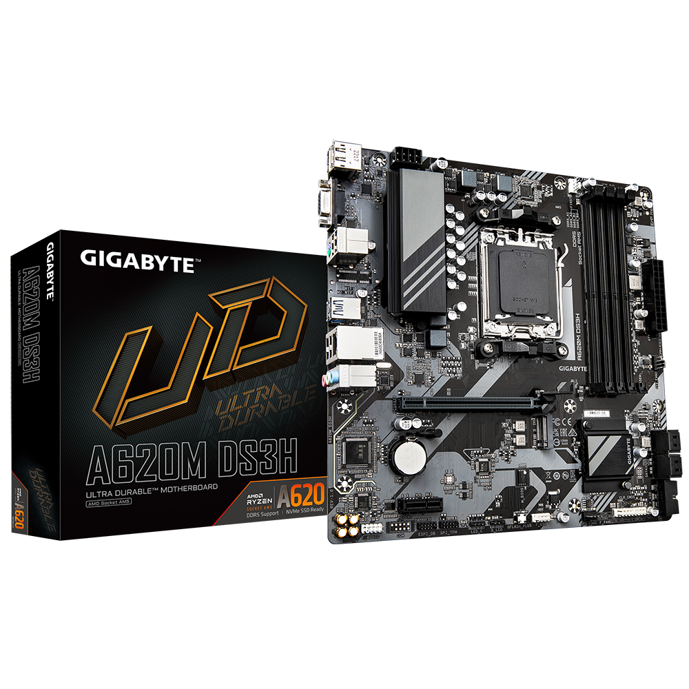 Placa de baza Gigabyte A620M DS3H (rev. 1.0) AM5