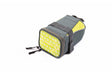BORSETA SA PEGAS CU SEMNALZARE 30LED, CULOARE LED GALBEN ROSU, BATERIE LITIU REINCARCABILA 650MAH, 180X120X110MM, GRI GALBEN