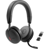 Casti Head-band DELL WL5024, Wireless, Noise-canceling, Negru