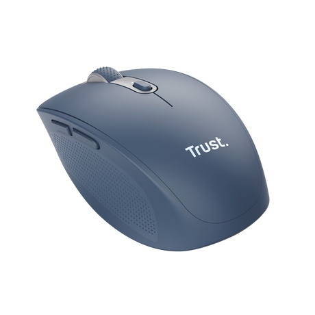 Mouse Trust Ozaa compact, rezolutie maxima 3200 DPI, interfata USB-A, USB-C, albastru