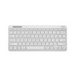 Tastatura Trust Lyra Wireless, conexiune USB-A, USB-C 1.1, distanta acoperire wireless 10m, 1x AAA baterie, compatibila cu laptop, pc, Bluetooth devices, tableta, alba