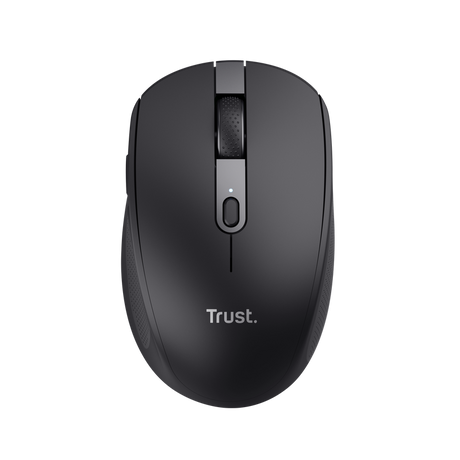 Mouse Trust Ozaa compact, rezolutie maxima 3200 DPI, interfata USB-A, USB-C, negru