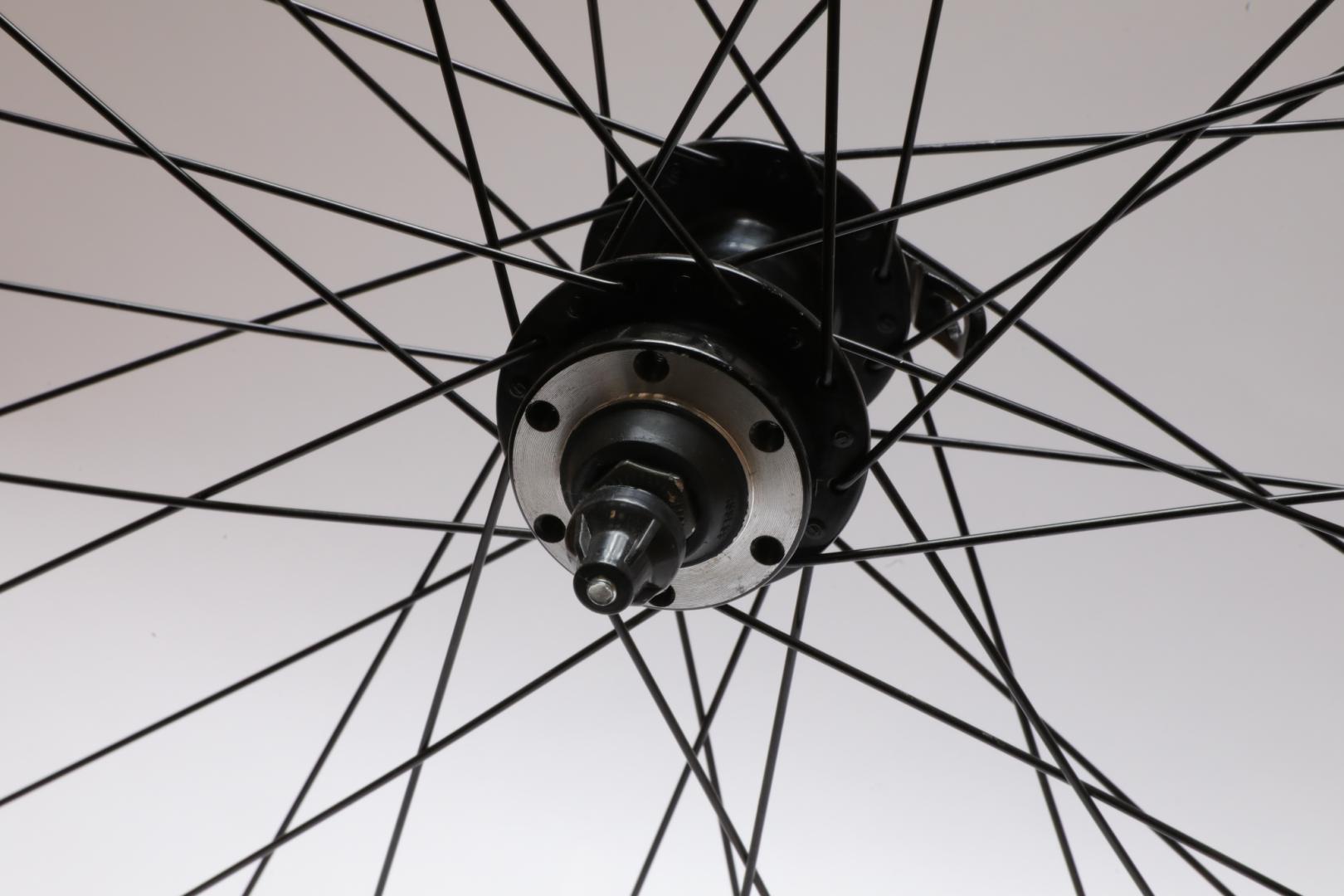 Roata Fata Pegas 29'', 36H, Prindere disc in 6 suruburi, Neagra