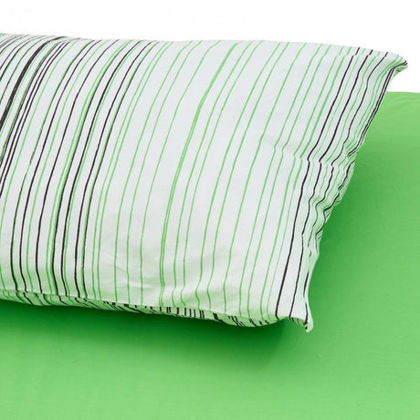 Set de pat,cearceaf cu elastic180x200,Mils