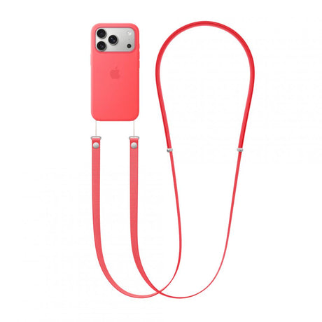 Crossbody Strap - Bright Guava