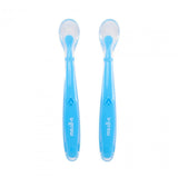 Set 2 lingurite silicon , light blue, U-Grow